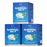 Remineralizing Gum with Xylitol Mint Flavor, Sugar Free Chewing Gum for Enamel Support and Fresh Breath, Gluten-Free Oral Care Gum for Daily Use Work