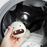 Woolbuddy Monster Dryer Balls (6-Pack) - Cute Handmade Wool Characters, Natural Fabric Softener, Eco-Friendly Gift for Families & New Homes