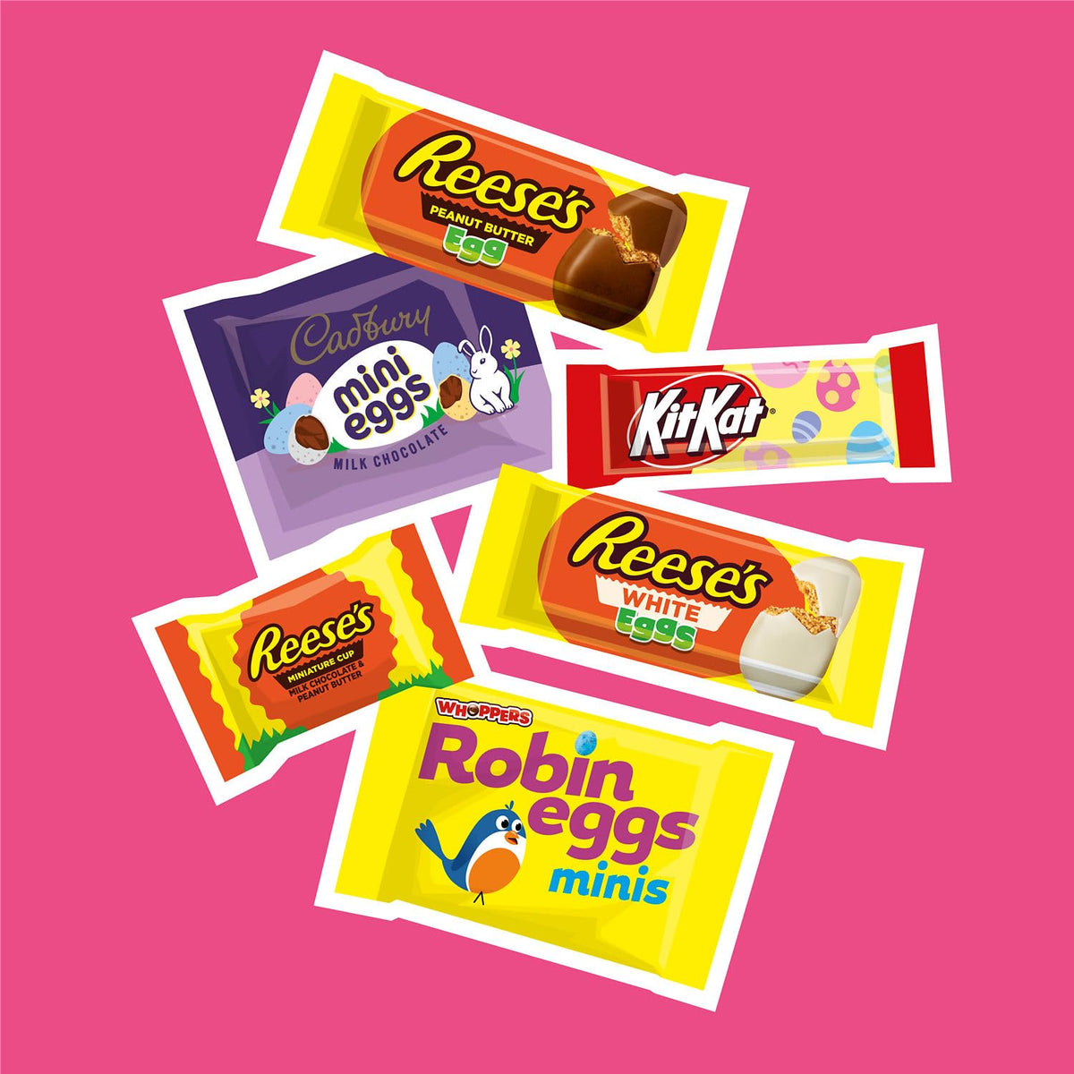 Hershey Assorted Flavored, Candy Bulk Bag, 30.98 oz (75 Pieces)