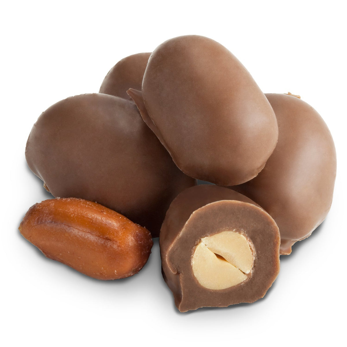 Dulcefina chocolate and Sweets, Milk Chocolate Double Dipped Peanuts (1.500 Lbs)
