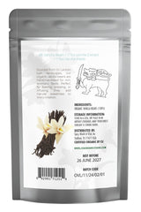 Jiva Organic Vanilla Beans 25 Count Large - Premium Grade A Ceylon Pods from Sri Lanka - Non-GMO, All-Natural, Hand-Cured for Baking, Cooking