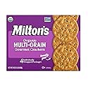 Milton's Organic Crackers, Multi-Grain - Certified Organic, Non-GMO Project Verified, Kosher, Made With 4 Whole Grains & 3 Seeds, Great