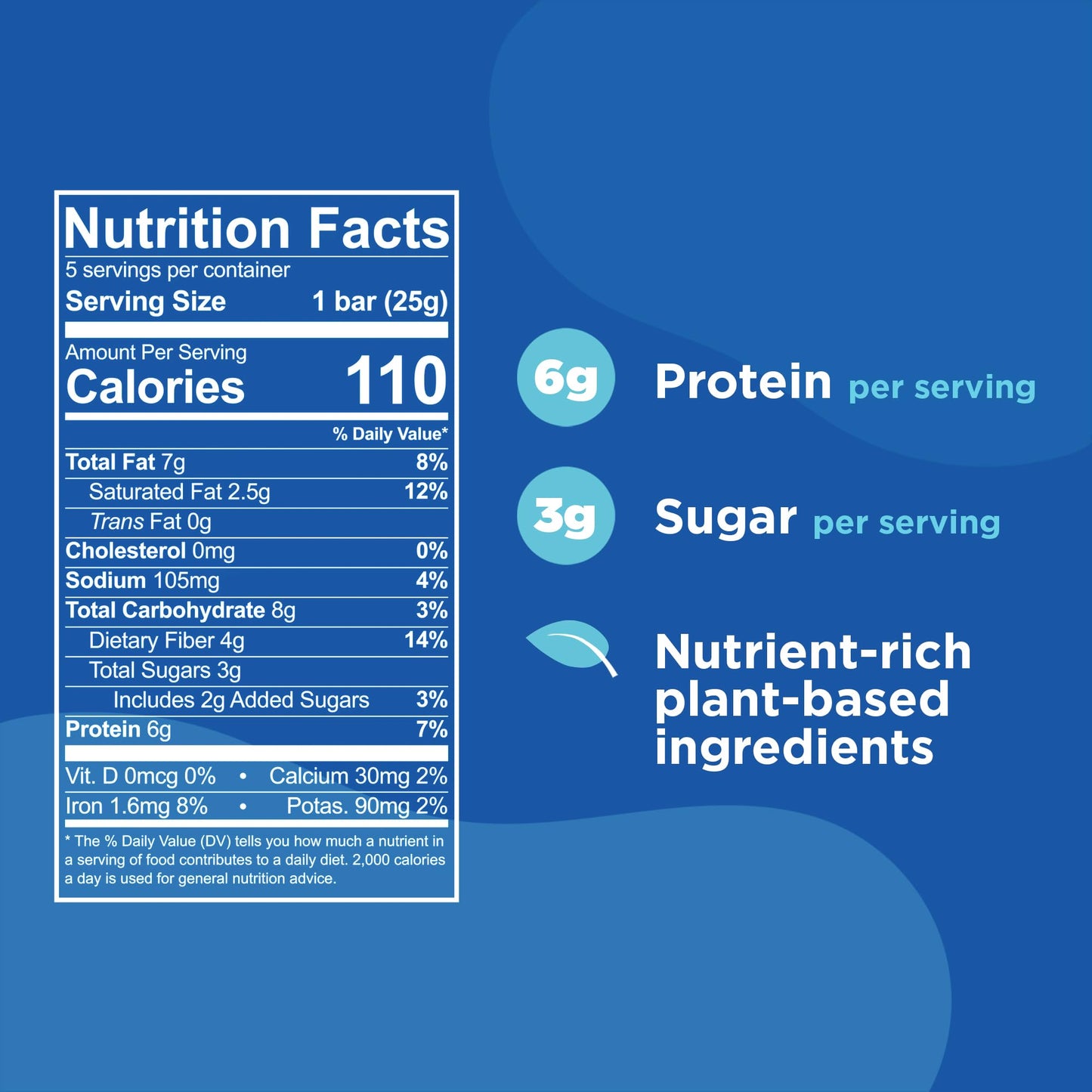Three Wishes Chewy Granola Bars, Chocolate Chip (4-Pack) - Gluten & Grain-Free Soft Snack Food Bar with 6g Protein, 3g Sugar - Healthy Breakfast