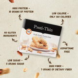 Proti-Thin Fluffy Nutter Protein Bar, 15g Protein, Low Carb Diet Bar, High Fiber Snack Bar, KETO Friendly, Ideal Protein Compatible, Gluten Free, 7
