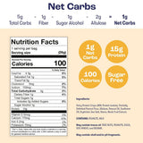 Schoolyard Snacks Keto Cereal - (Peanut Butter) |15g Protein, Low Carb, Low Sugar, Low Calories | Gluten-Free, Grain-Free, Keto-Friendly | Healthy