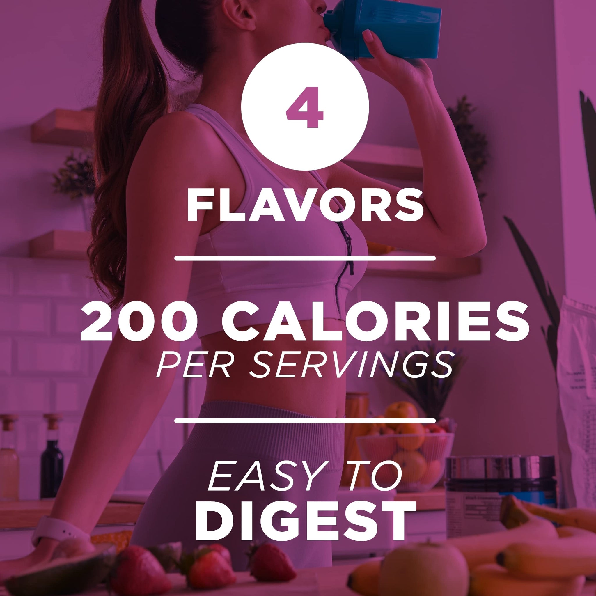 AdvoCare Meal Replacement Shake - Convenient, Delicious Shake Mix with Vitamins, Fiber & Protein - Contains Whey Protein, Oat Fiber, Biotin & More