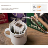 Mcnulty Hand Drip Roasted Bean 8g 7 Bags Coffee Mix Sticks (Ethiopia Yirgacheffe)
