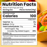 Raindrops Mini Gummy Taco Candy - 1.8 Oz (Pack of 1) - Unique Taco-Shaped Gummy Candy - Fun Gummy Candy Snacks - Perfect for Parties, Gifts