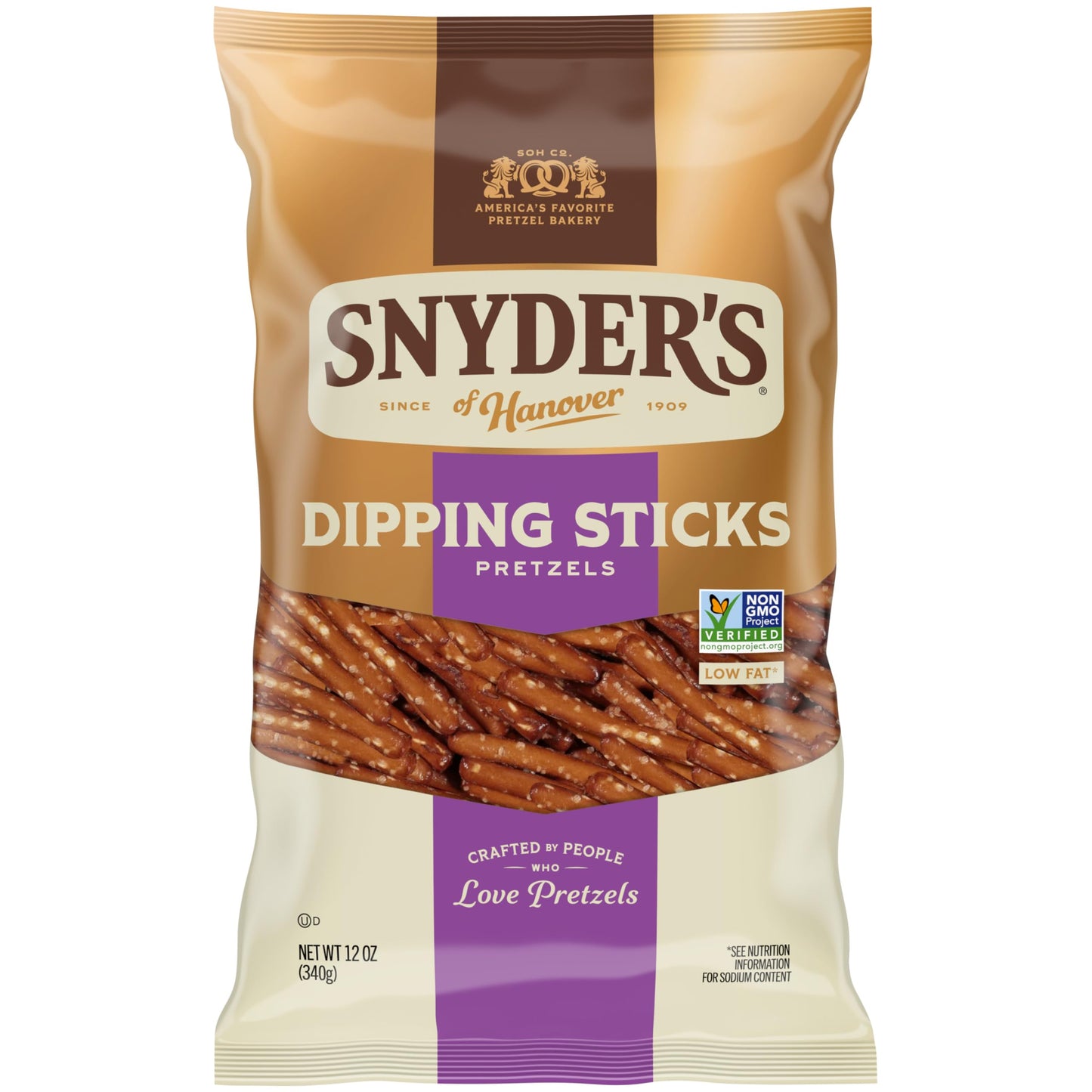 Snyder's of Hanover, Pretzel Dipping Sticks, 12 Oz Bag