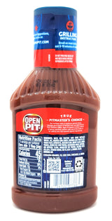 Open Pit Hickory Barbeque Sauce 18 oz (pack of 2) - Great for BBQ Ribs or Chicken