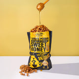 Hampton Farms - Super Extra-Large Sweet Honey Roasted Peanuts - 40 oz Resealable Bag - 2-Pack - Crunchy Glazed Snack for Charcuterie Boards, Lunches