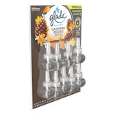 Glade PlugIns Scented Oil Refill, Essential Oil Infused Wall Plug in, 6.39 fl. oz, 9 ct. (Cashmere Woods)