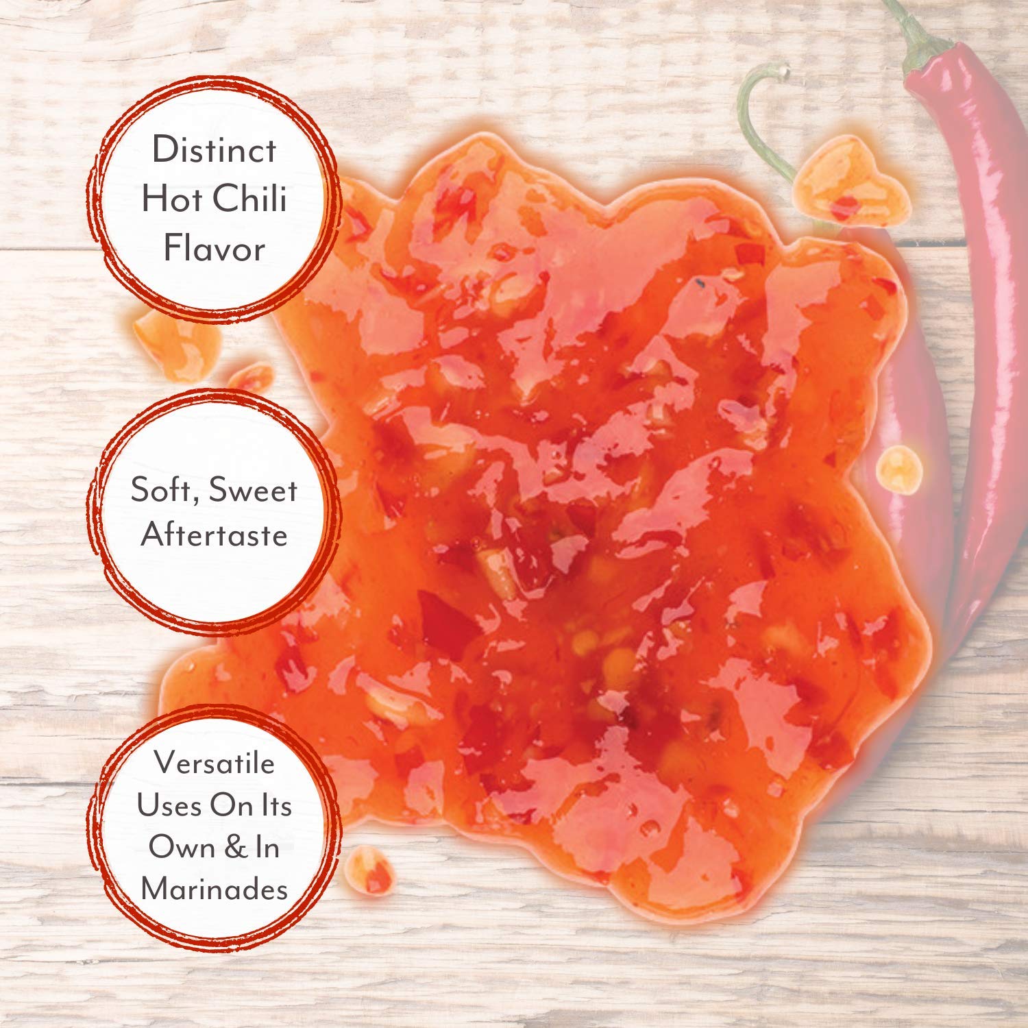 Roland Foods Thai Style Sweet Chili Sauce, Specialty Imported Food, 6.34-Ounce Bottle