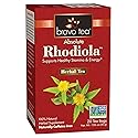 Bravo Tea Absolute Rhodiola Herbal Tea Caffeine Free, 20 Tea Bags