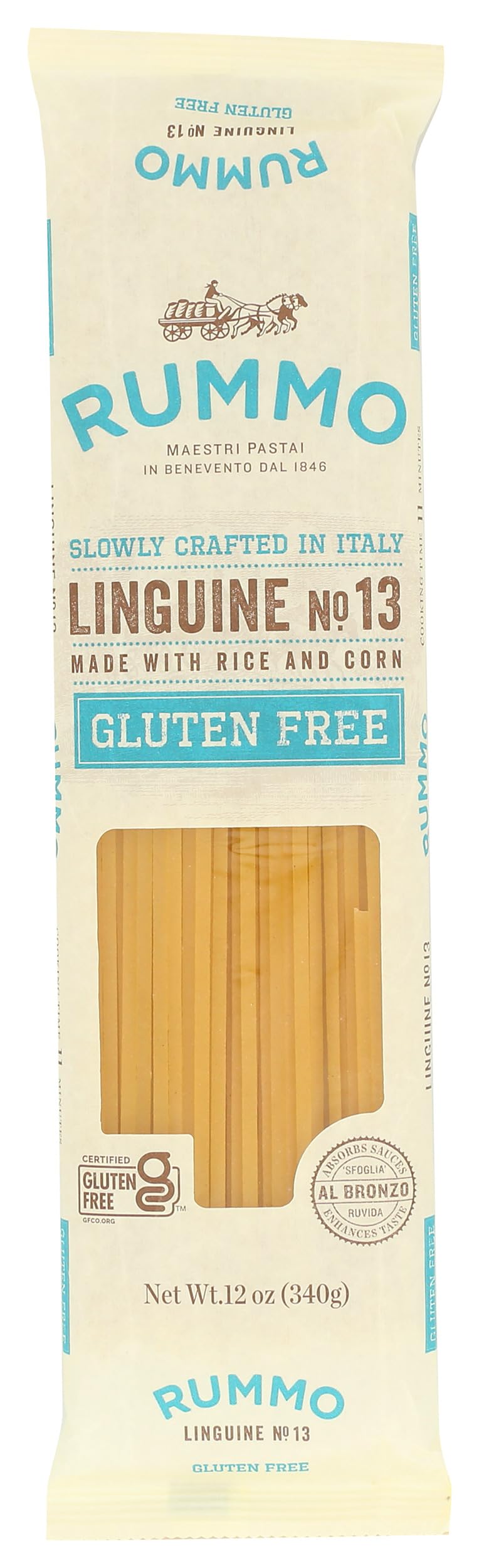 Rummo, Pasta Linguine Gluten Free, 12 Ounce