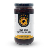 House of Q Five Star Competition BBQ Sauce - Award-Winning Sweet & Tangy Tomato-Based Barbecue Sauce with Hint of Heat - Perfect for Chicken, Pork