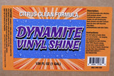 TentandTable Dynamite Vinyl Shine Citrus Cleaner for Party Tents, Inflatables, Bounce Houses, Water Slides - Multi-Surface Stain and Grime Remover