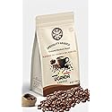 East African Coffees Uganda Espresso Blend - 70% Arabica 30% Robusta Medium Roast Ground Coffee, Bold Crema, Full Body, Single Origin Uganda, 8 oz