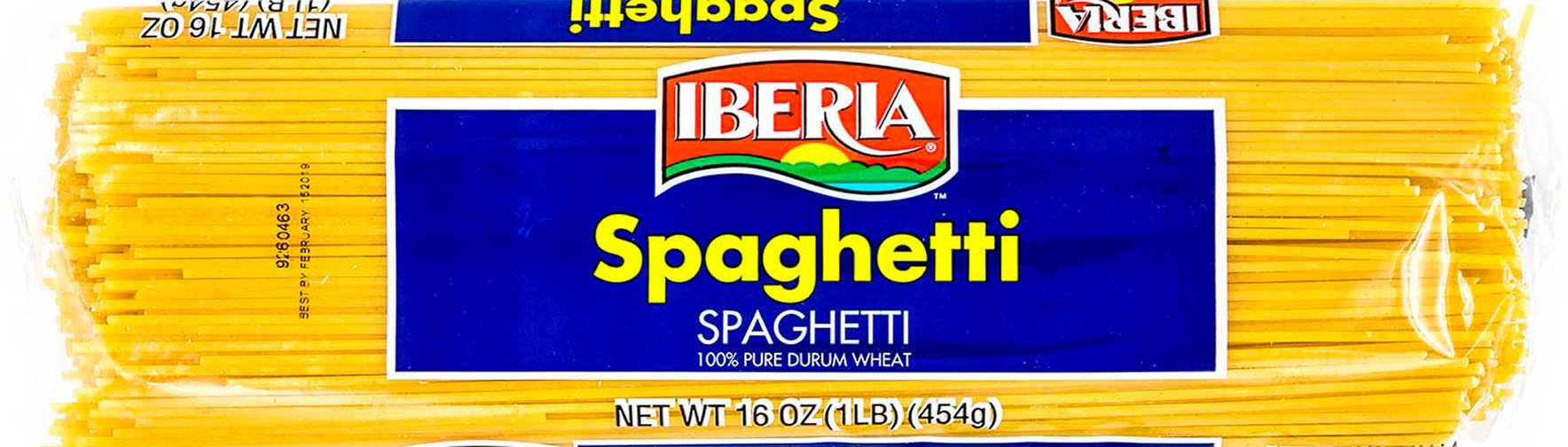 Iberia Enriched Spaghetti, 16 oz
