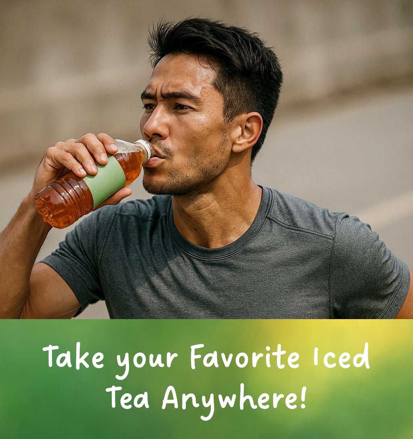 BioSweet Iced Tea Mixes - Red Berries Flavor | Zero Calorie Mix from Real Black Tea | Naturally Sweetened & Flavored | Non GMO, Gluten Free, Vegan (16
