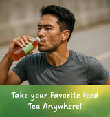 BioSweet Iced Tea Mixes - Red Berries Flavor | Zero Calorie Mix from Real Black Tea | Naturally Sweetened & Flavored | Non GMO, Gluten Free, Vegan (16