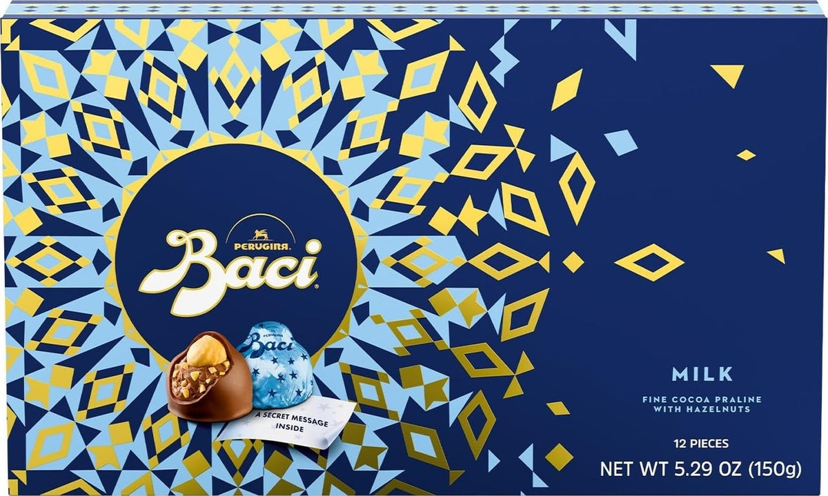 Perugina Baci Milk Chocolates, 5.29 oz, 12 Count
