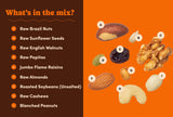 Nuts com Healthy Trail Mix - Nut Based Trail Mix with Dried Fruit, Raisins, Seeds & Mixed Nuts - Gluten Free Snack, Protein Energy Mix, Fruit Nut Mix