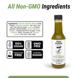 Seed Ranch Gourmet Everything But the Taco Hot Sauce, Medium Heat Taco Sauce - Vegan, Non-GMO Taco Seasoning, No Preservatives or Artificial Sugar