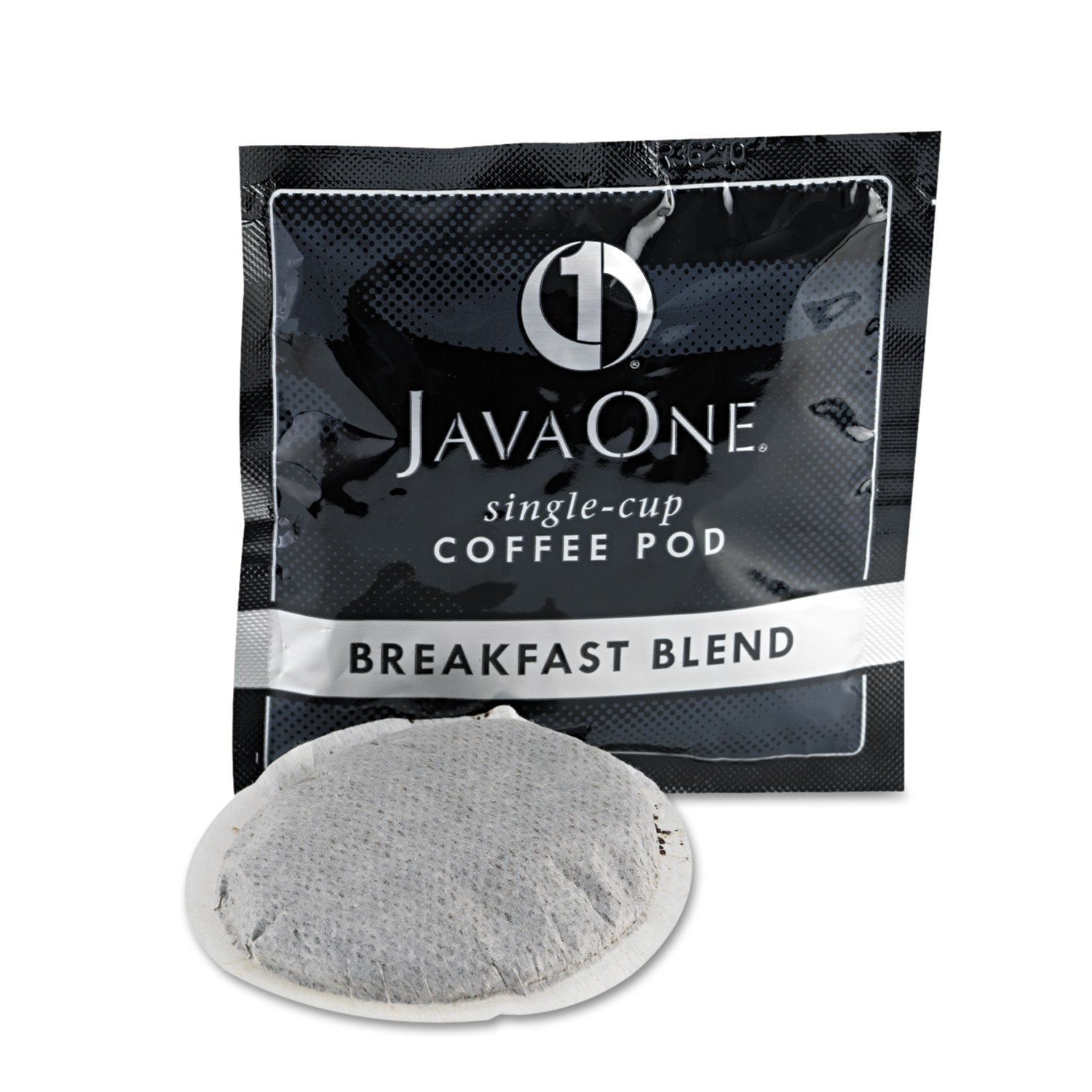 Java Trading Co. 30220 Coffee Pods, Breakfast Blend, Single Cup, 14/Box