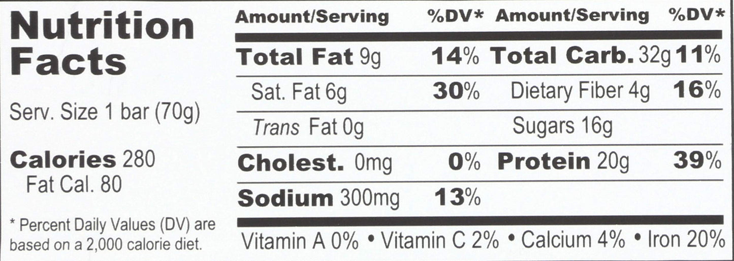 Probar Chocolate Brownie Base Bar, 2.47 OZ