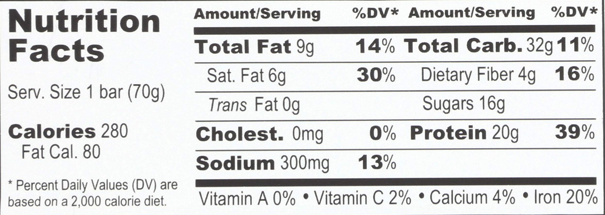 Probar Chocolate Brownie Base Bar, 2.47 OZ