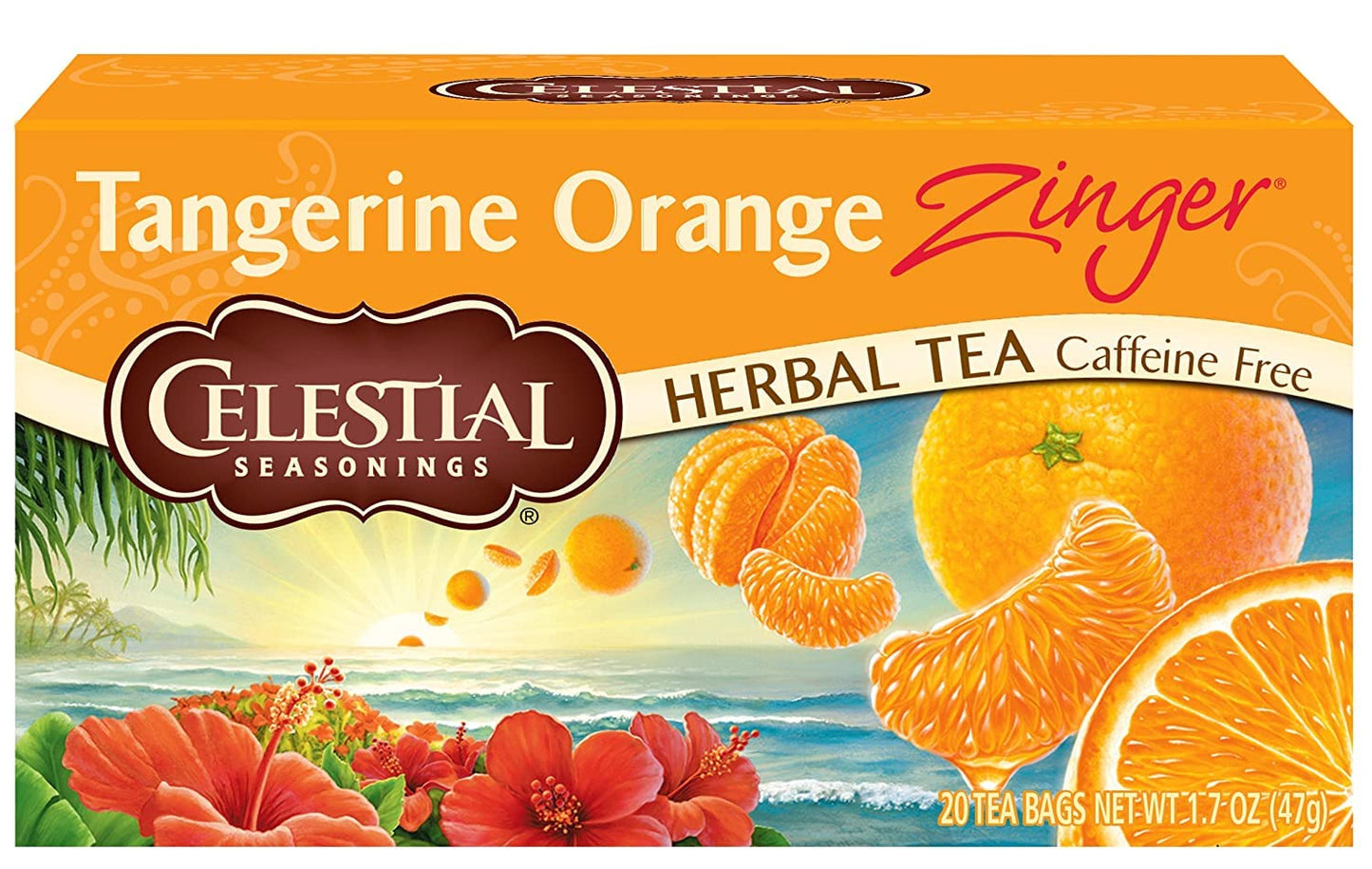 Celestial Seasonings Tangerine Orange Herb Tea (3x20 Bag)