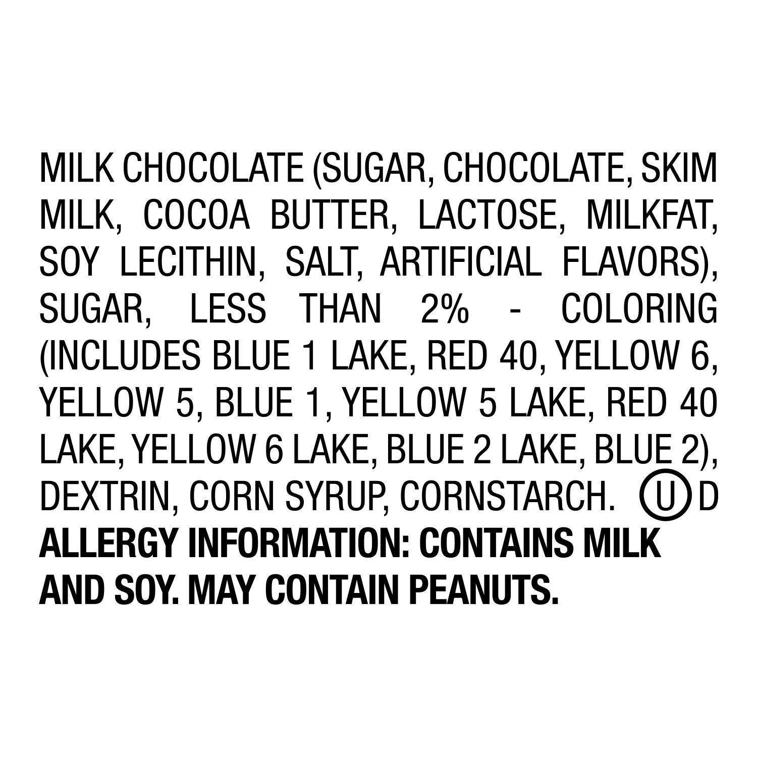 M&M'S Easter Milk Chocolate MINIS Candy Dispenser Tube, 1.77-Ounce Tube 24-Count Box