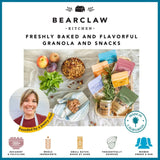 Bearclaw Kitchen Chocolate Hour Granola Bar | Dark Chocolate, Rye Flakes, Walnuts, Hint of Espresso | Simple Ingredients, Freshly Baked (2 Ounce)
