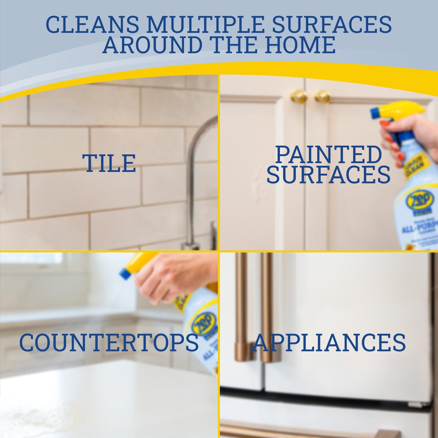 Zep Home Pro Heavy-duty All-Purpose Cleaner - 32 oz (Pack of 1) R61306 - Removes tough grime from multiple surfaces throughout the home and leaves