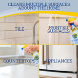 Zep Home Pro Heavy-duty All-Purpose Cleaner - 32 oz (Pack of 1) R61306 - Removes tough grime from multiple surfaces throughout the home and leaves