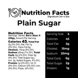 The Panza Sugar Plain Gourmet Cookie Snack Thin & Crispy | Organic, Non-GMO, 100% Natural Ingredients | Signature Pouch 3.0 oz