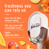 Febreze Plug in Air Freshener, Odor-Fighting Scented Oil Refill, Air Fresheners for Home and Bathroom and Kitchen, Long Lasting for Strong Odors