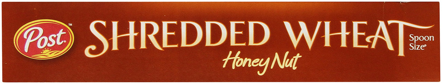 Post Honey Nut Shredded Wheat Cereal 20 oz (Pack of 12)