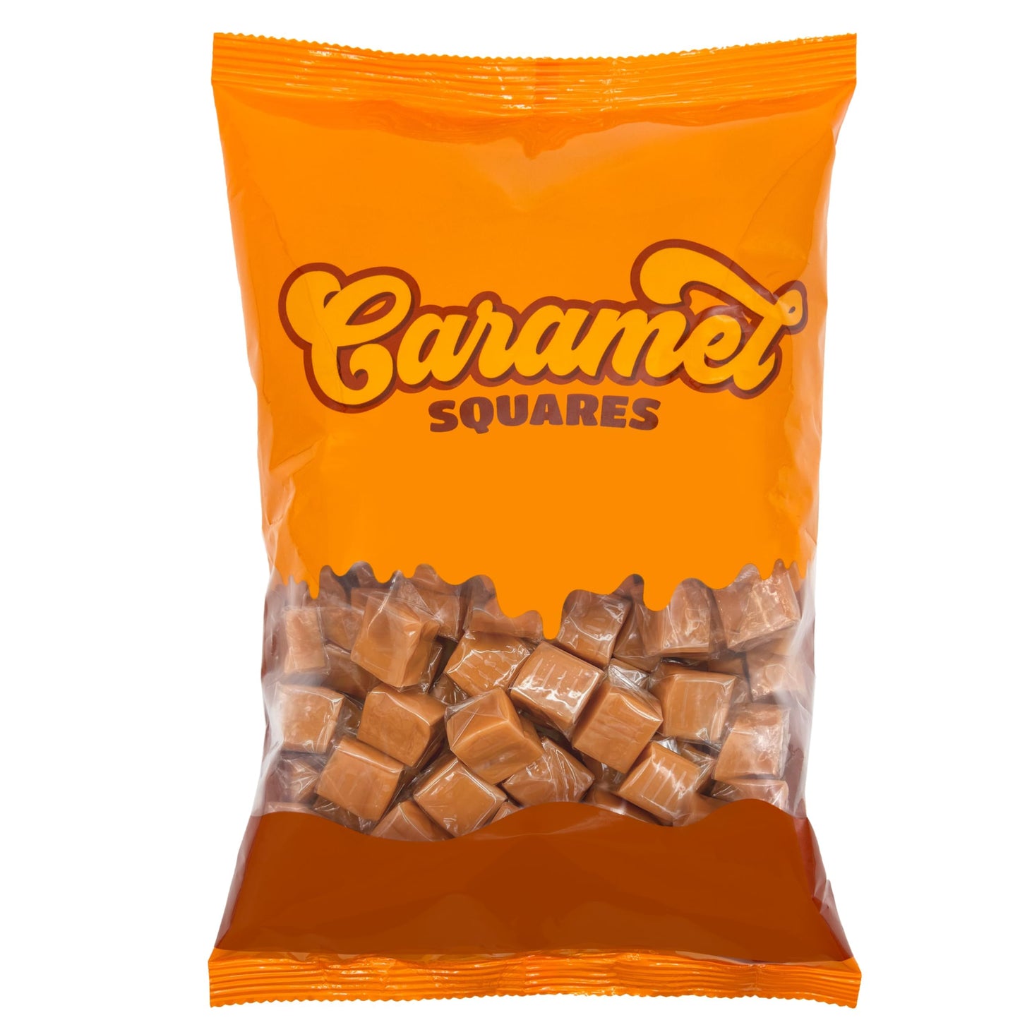 Caramel Cubes Candy - 2 Pound Pack (150 Count) - Individually Wrapped Caramels for Parties, Candy Bowls, Baking, and Gift Bags - Classic Squares