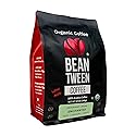 Beantween Coffee: Premium Organic MEDIUM ROAST Ground (12oz) of 100% Arabica Coffee - Low Acid, MOLD-FREE, Certified Organic, Kosher, Single Origin
