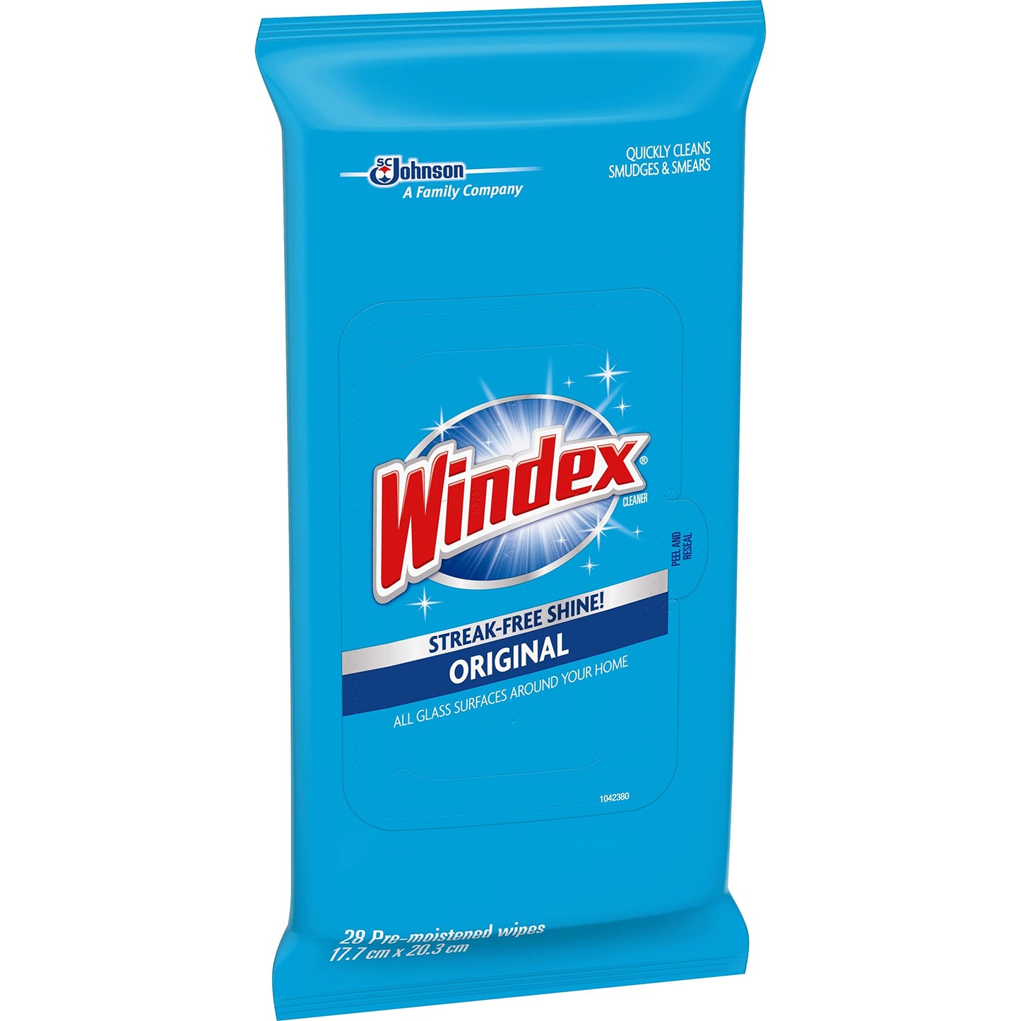 Windex 70232 Original Windex Glass & Surface Wipes 28 Count