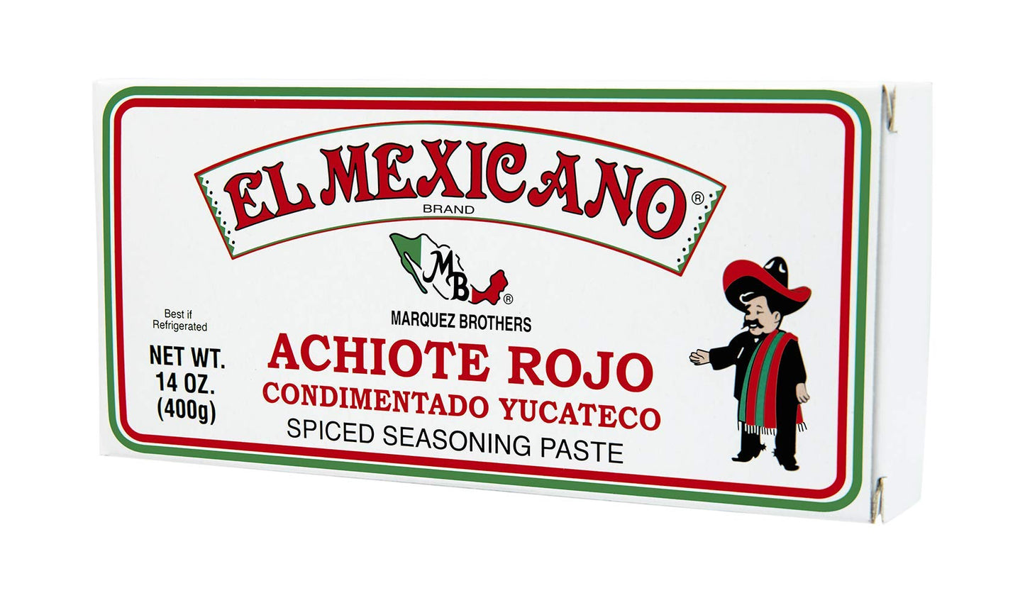El Mexicano Achiote Rojo Paste, Red 14 oz