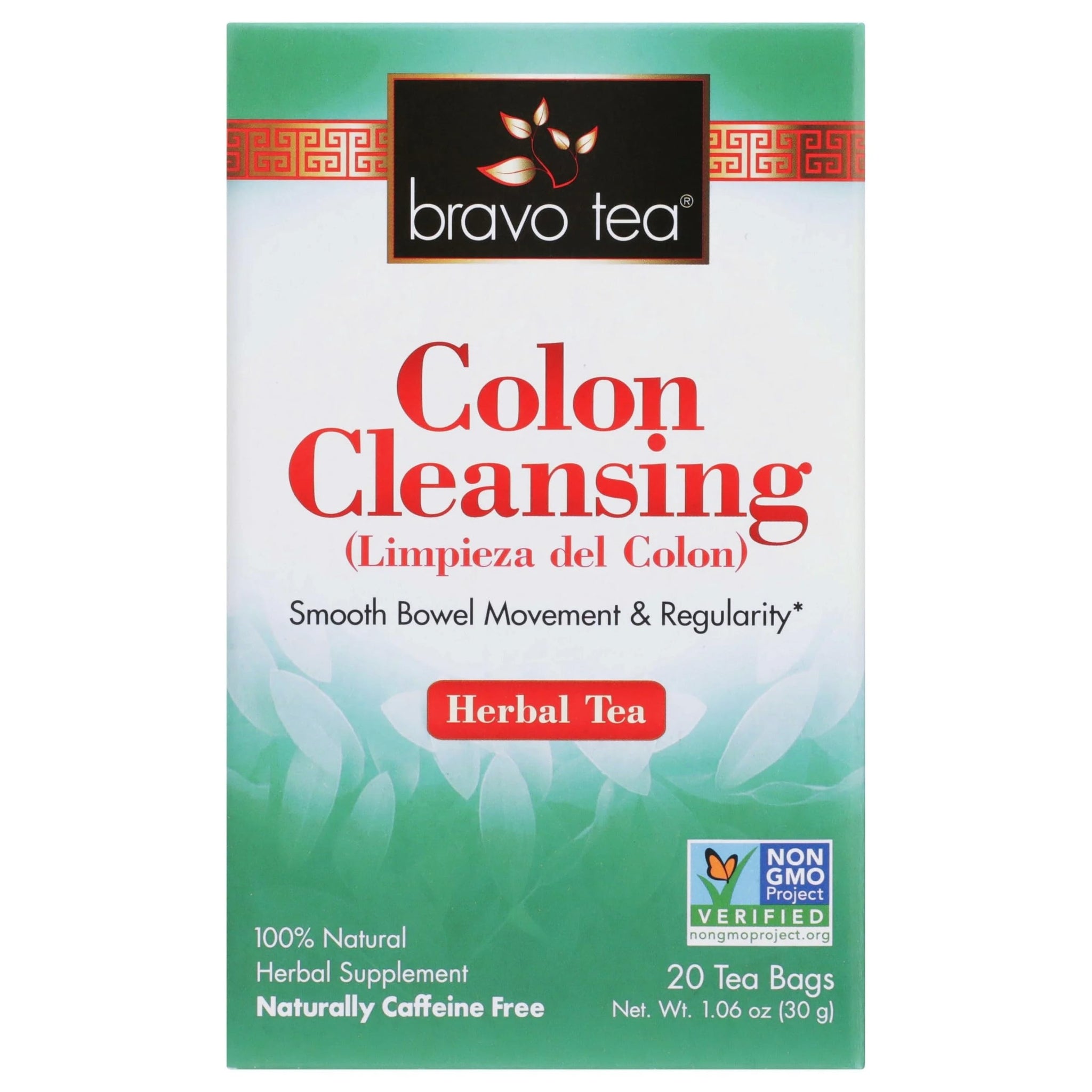 Bravo Teas, Colon Cleansing, 20 Count (pack Of 6)