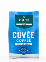 CUVEE COFFEE West Pole Dark Roast Coffee, 12 oz - Bold Dark Roast Ground Coffee with Rich Flavor & Smooth Finish - Premium Small Batch Coffee