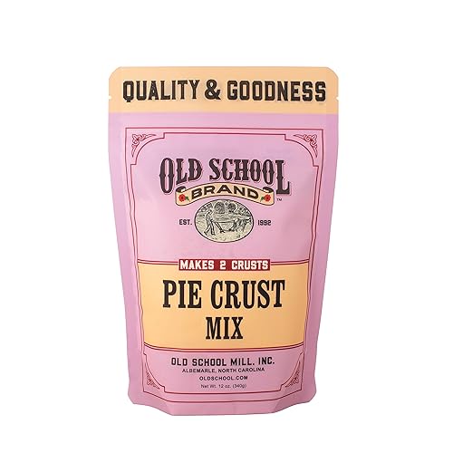 Old School Brand Southern Pie Crust Mix - 12 oz Package Makes 2 Crusts!