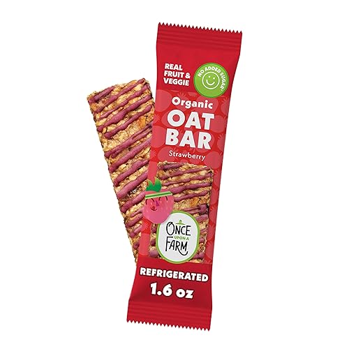 Once Upon a Farm Organic Strawberry Refrigerated Oat Kids' Bar,1.6oz