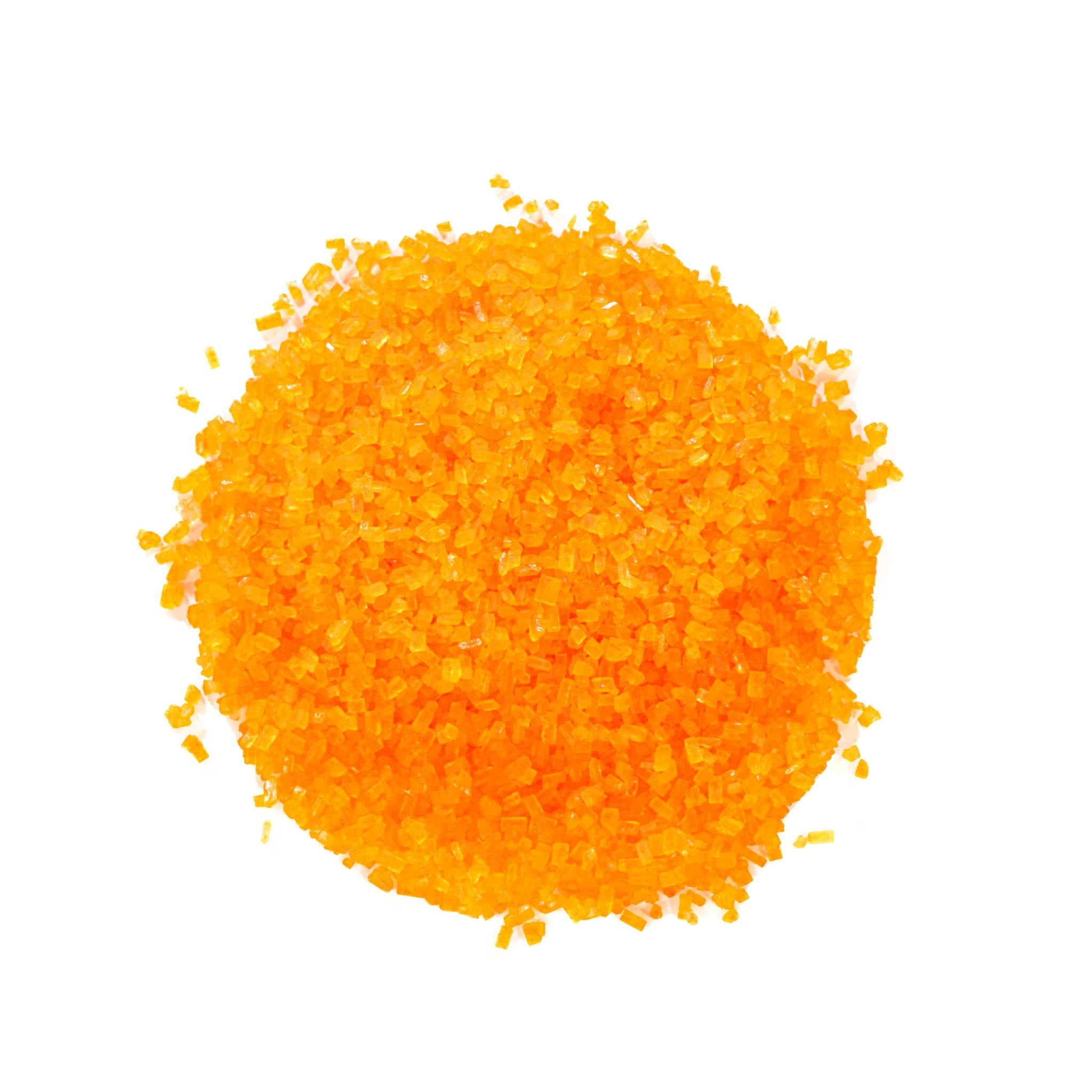 Bakerpan Sugar Sprinkles for Baking - 7 Ounce Orange Decorating Sugar Crystals for Cookies, Cake Pops, Ice Cream (Made in USA)