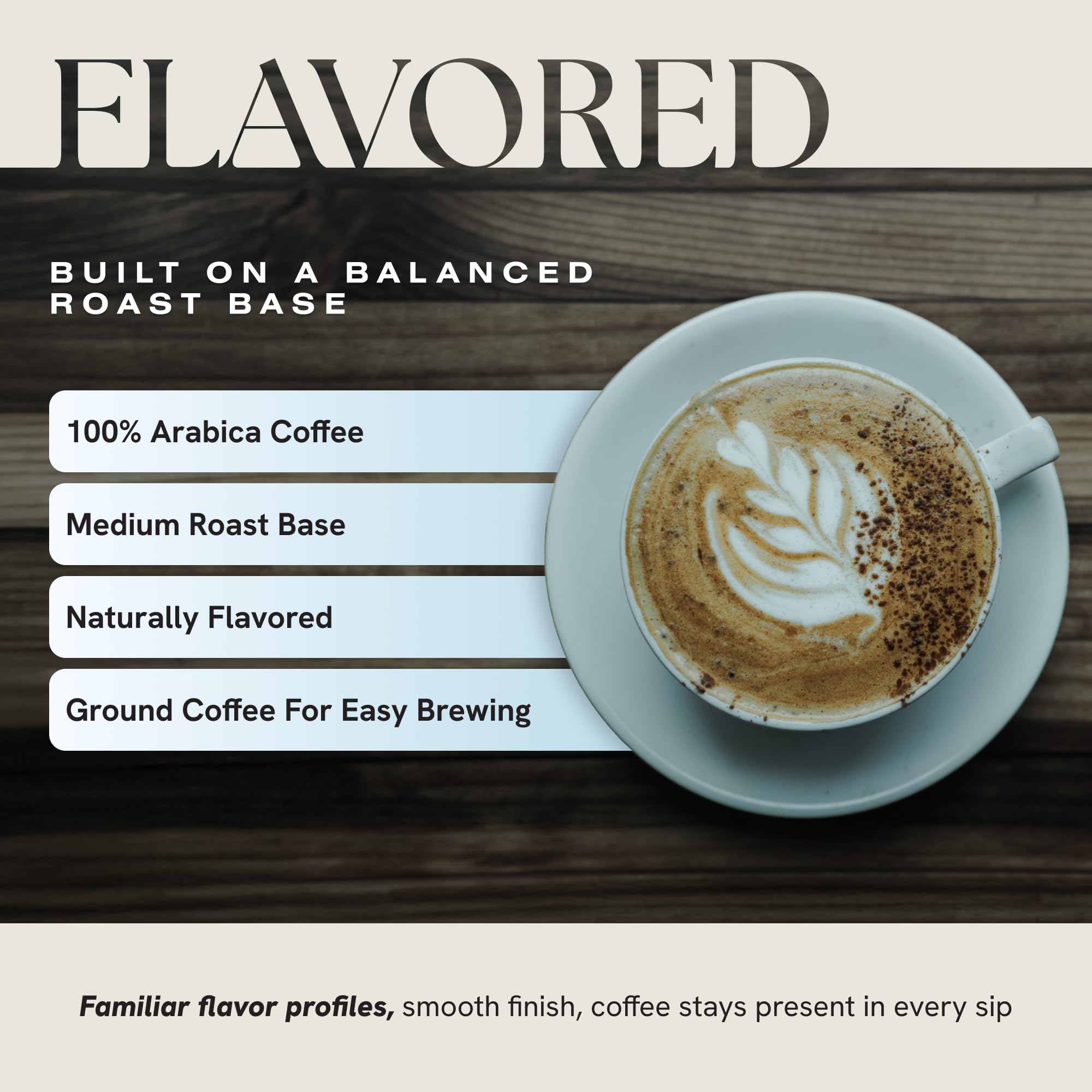 Intazza Ground Coffee, Cafe De Olla Medium Roast Coffee Ground, 100 Percent Arabica, Cozy Spiced Flavor Profile That Complements The Roast, For Coffee