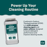 Coolinario Sodium Tripolyphosphate (STPP) Powder (1 GAL) Multi-Purpose Cleaning Agent & Water Softener | Enhances Detergent Performance | Ideal